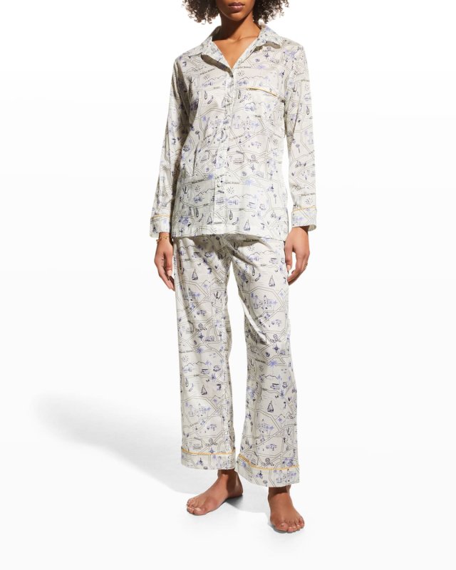 Los Angeles Cotton Pajama Set